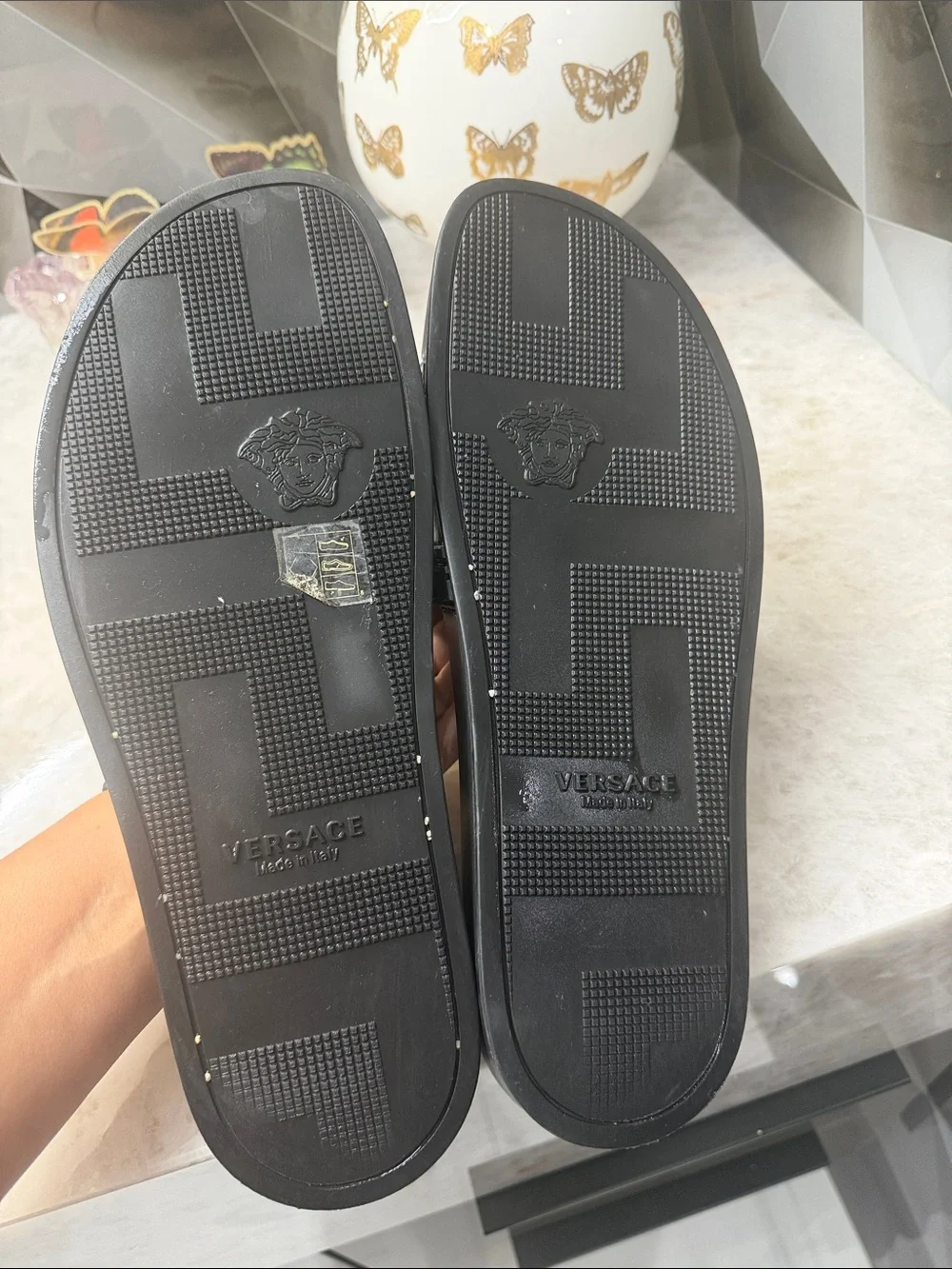 Versace men’s rubber